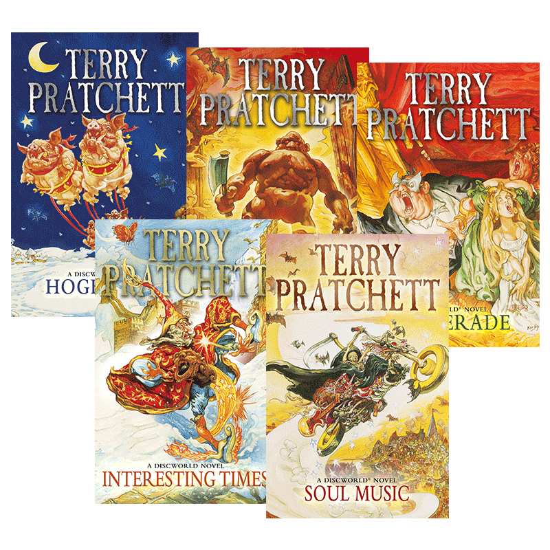 碟形世界系列16-20英文小说