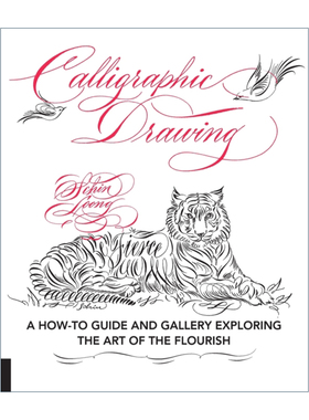 英文原版 Calligraphic Drawing 书法绘画 英文版 进口英语原版书籍