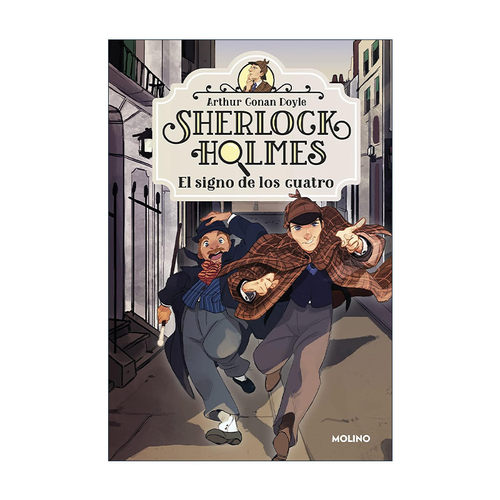 原版 El signo de los cuatro The Sign of the Four Sherlock Holmes 四签名 福尔摩斯探案集2 西班牙语版 精装进口原版书籍