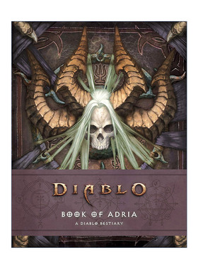 英文原版 Diablo Bestiary - The Book of Adria 暗黑破坏神 爱德莉雅之书 暗黑怪物志 英文版 进口英语原版书籍