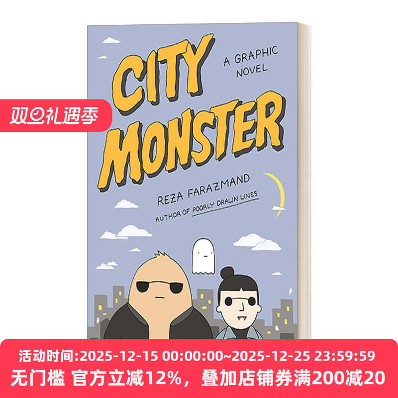 City Monster 城市怪物 幽默科幻漫画 Reza Farazmand