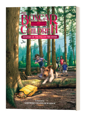The Boxcar Children Mysteries 失落的宝藏之谜 棚车少年132 The Boxcar Children Mysteries 精装 英文原版儿童读物 进口书籍