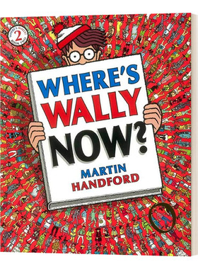 威利在哪里系列2 Where is wally now 英文原版儿童读物启蒙观察益智英语儿童绘本 进口英语书籍