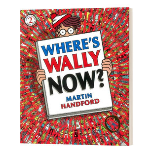 威利在哪里系列2 Where is wally now 英文原版儿童读物启蒙观察益智英语儿童绘本 进口英语书籍