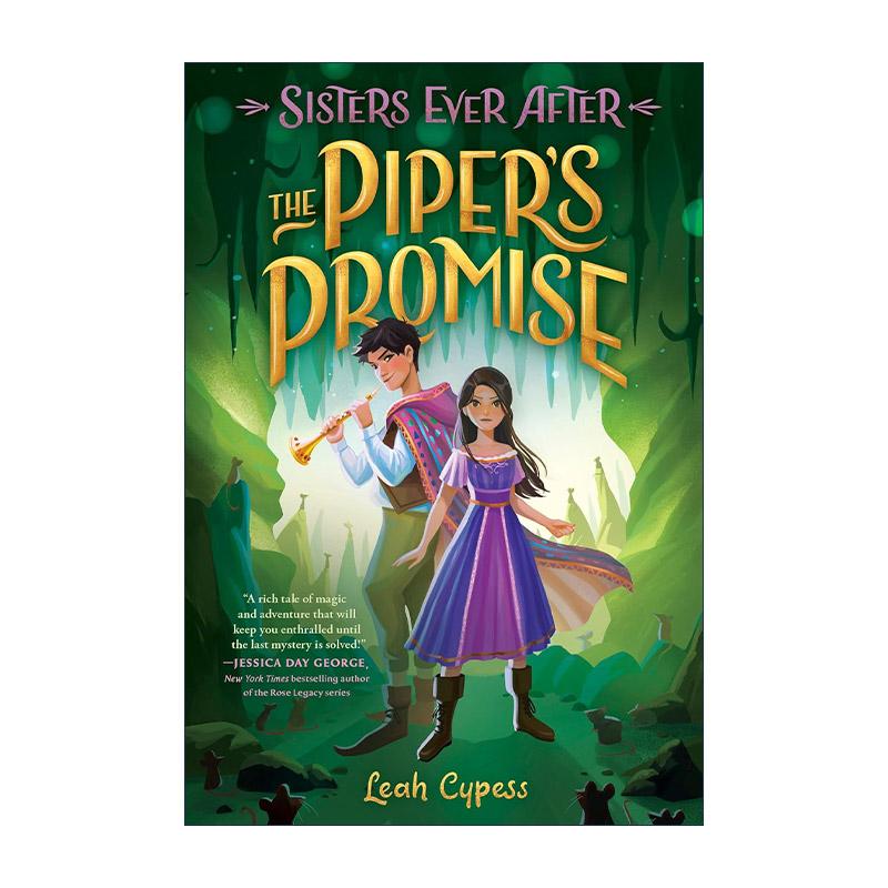 英文原版 The Piper's Promise Sisters Ever After 03 永远的姐妹系列3 吹笛人的承诺 儿童童话哈默林的花衣吹笛人改编小说