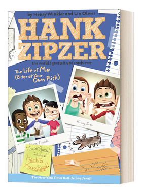 Hank Zipzer 14 Life of Me  Enter at Your Own Risk 汉克历险记14 我的生命 入场自担风险 英文原版儿童章节小说 进口书籍