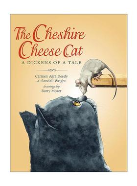 英文原版 The Cheshire Cheese Cat 柴郡奶酪猫 查尔斯?狄更斯的故事 儿童历史小说 Carmen Agra Deedy 英文版 进口英语原版书籍