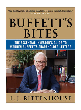 英文原版 Buffett's Bites 巴菲特致股东信的投资启示录 英文版 进口英语原版书籍