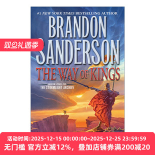 英文原版 The Way of Kings Book One of the Stormlight Archive 飓光志1 王者之路 精装科幻小说 英文版 进口英语原版书籍