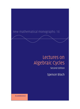 Lectures on Algebraic Cycles 代数闭链讲座 剑桥新数学专著系列 精装