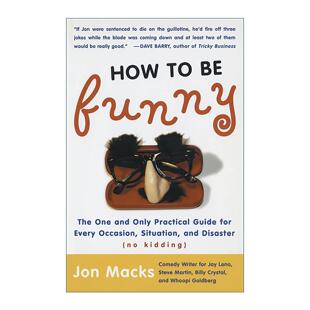 英文版 书籍 一本适用于任何场合 实用指南 如何变幽默 Funny 进口英语原版 英文原版 乔恩·马克斯 How