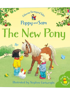 农场故事 小马的故事 Farmyard Tales Poppy and Sam The New Pony 英文原版儿童启蒙故事绘本 进口英语书籍