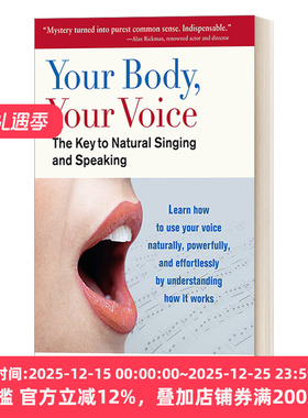你的身体 你的声音 自然唱歌和演讲的关键 Your Body  Your Voice Theodore Jr Dimon 英文原版音乐读物 进口英语书籍