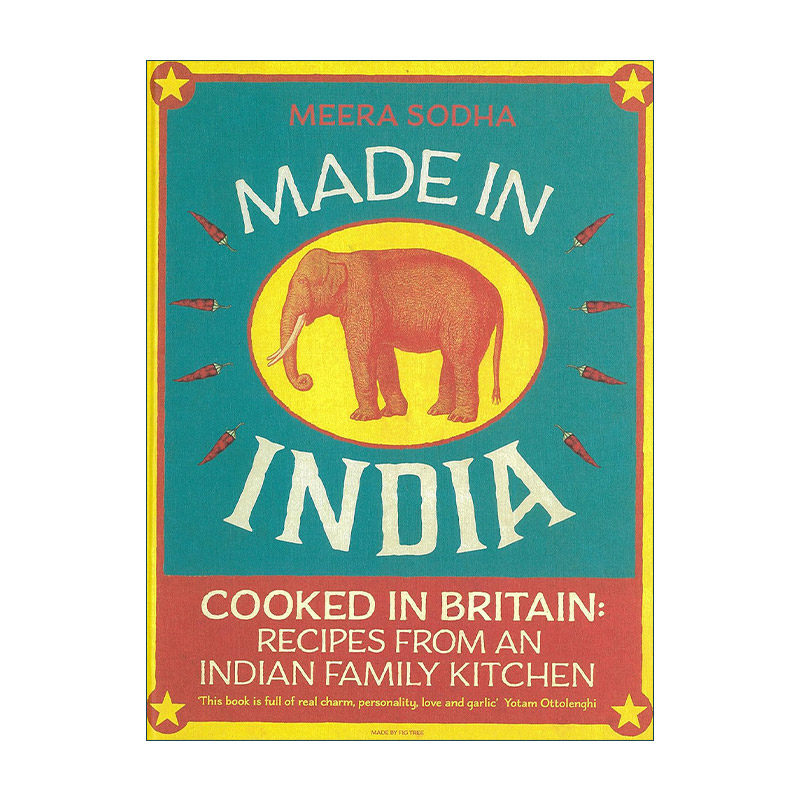 英文原版 Made in India 印度风味纯素食食谱 Meera Sodha 精装 英文版 进口英语原版书籍