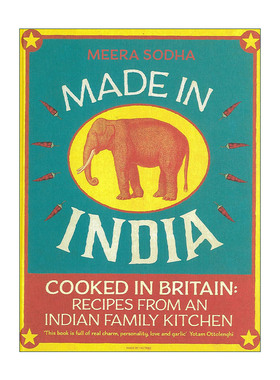 英文原版 Made in India 印度风味纯素食食谱 Meera Sodha 精装 英文版 进口英语原版书籍