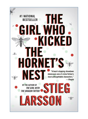 英文原版小说 Girl Who Kicked the Hornet's Nest 捅马蜂窝的女孩 千禧年三部曲3 Stieg Larsson 英文版 进口英语原版书籍