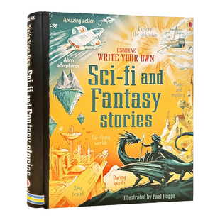 幻想故事创作指南 精装 Write Your Own Sci-Fi and Fantasy Stories 英文原版英语文学写作工具书 趣味插图英文学习参考指南