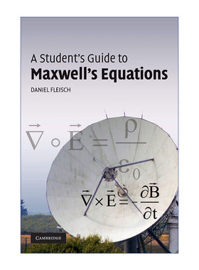 英文原版 A Student's Guide to Maxwell's Equations 剑桥学生指南系列 麦克斯韦方程组 丹尼尔·弗雷希 英文版 进口英语原版书籍