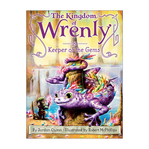 英文原版 Keeper of the Gems 地下宝藏守护神 Wrenly王国系列19 儿童魔法故事 英文版 进口英语原版书籍