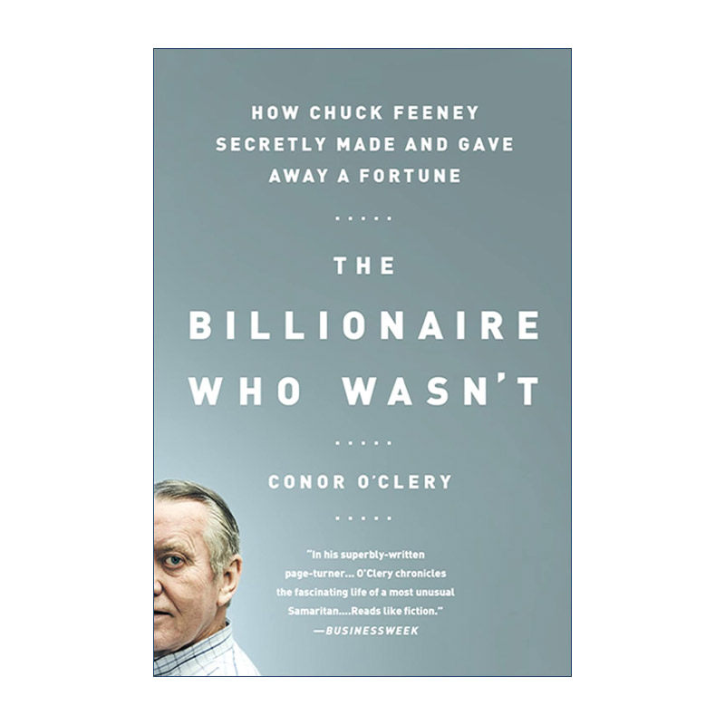 英文原版 The Billionaire Who Wasn't 亿万非富翁 菲尼如何默默赚得并捐出大笔财富 英文版 进口英语原版书籍