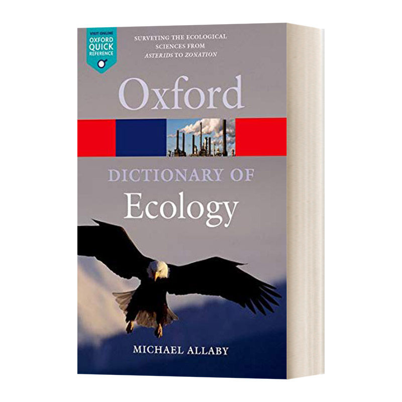 生态学词典 a dictionary of ecology 英文原版字典 进口英语工具书籍