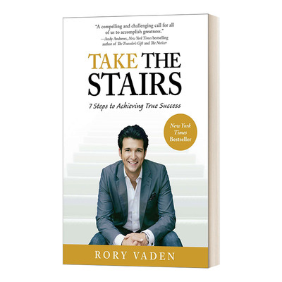 英文原版 Take the Stairs 7 Steps to Achieving True Success 走阶梯 获得真正成功的7个步骤 英文版 进口英语原版书籍