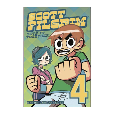 歪小子斯科特漫画卷四美版英文