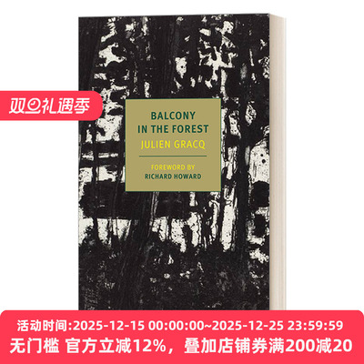 英文原版 Balcony in the Forest 林中阳台 军事小说 Julien Gracq 英文版 New York Review Book 进口英语原版书籍