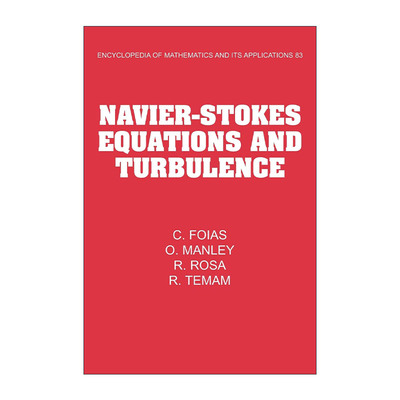 英文原版 Navier-Stokes Equations and Turbulence 纳维叶-斯托克斯方程与湍流问题 剑桥数学百科及应用系列 进口英语原版书籍