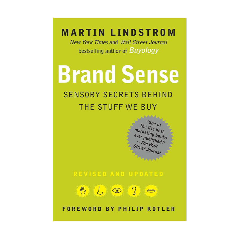 英文原版 Brand Sense 品牌感 购买背后的感官秘密英文版 进口英语原版书籍