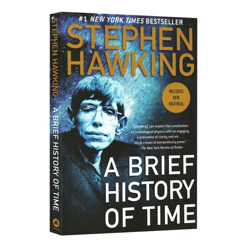 时间简史 史蒂芬霍金 A Brief History of Time 英文原版科学读物 进口英语书籍