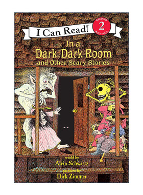 英文原版 In a Dark  Dark Room and Other Scary Stories 汪培珽第四阶段书单 I Can Read 2分级阅读 英文版 进口英语原版书籍