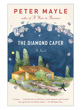 英文原版 The Diamond Caper Sam Levitt Capers 04 钻石大盗 萨姆·列维特探案记系列4 永远的普罗旺斯作者Peter Mayle 英文版