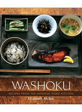英文原版 Washoku 和食 日本传统家庭厨房食谱 IACP烹饪书奖 詹姆斯比尔德奖入围 Elizabeth Andoh 精装 英文版 进口英语原版书籍
