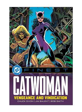 英文原版 DC Finest Catwoman Vengeance and Vindication 猫女 复仇与辩护 全彩漫画 Doug Moench 英文版 进口英语原版书籍