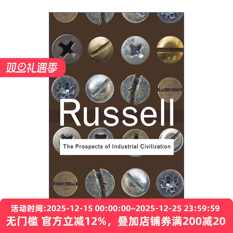 英文原版 The Prospects of Industrial Civilization 工业文明展望 伯特兰罗素 Routledge Classics系列 英文版 进口英语原版书籍