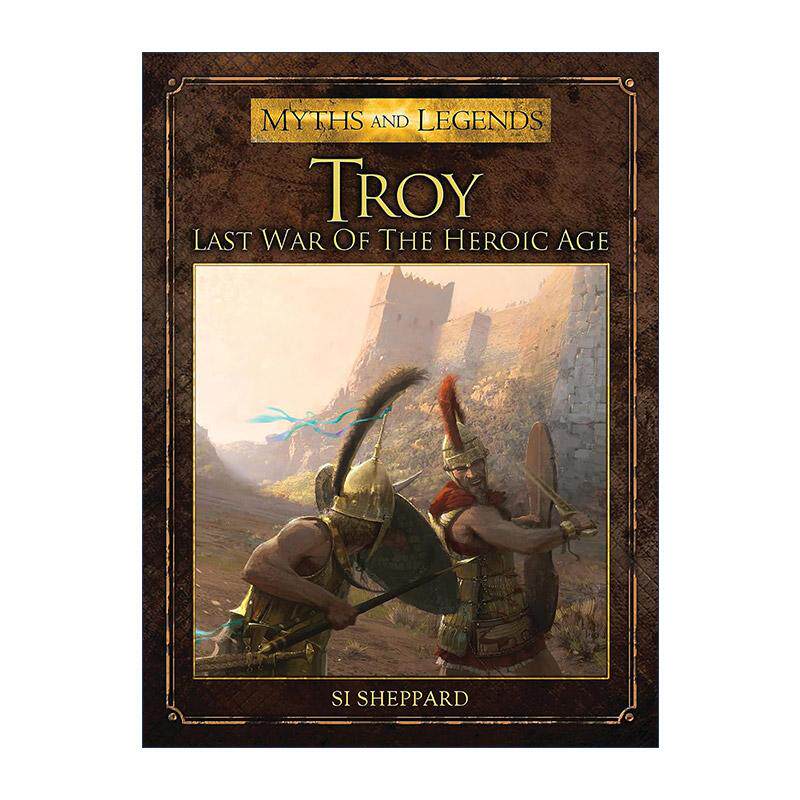 英文原版 Troy 特洛伊 英雄时代的最后一战 彩色插画 神话传说研究系列 英文版 进口英语原版书籍