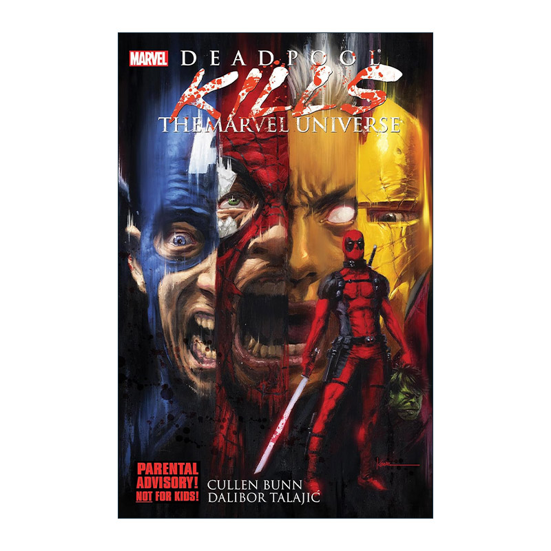英文原版 Deadpool Kills the Marvel Universe 死侍大战漫威宇宙 漫画 Cullen Bunn卡伦·布恩 英文版 进口英语原版书籍