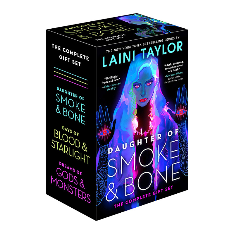 英文原版小说 Daughter of Smoke & Bone The Complete Gift Set 烟雾和骨头的女儿3册盒装 英文版 进口英语原版书籍
