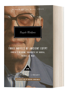 Mahfouz Trilogy Three Novels of Ancient Egypt 纳吉布·马哈富兹作品选集 Everyman精装收藏版 英文原版文集 进口书籍