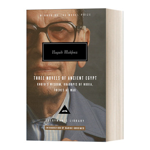 Mahfouz Trilogy Three Novels of Ancient Egypt 纳吉布·马哈富兹作品选集 Everyman精装收藏版 英文原版文集 进口书籍