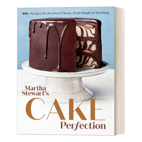 英文原版 Martha Stewart's Cake Perfection A Baking Book 玛莎·斯图尔特的完美蛋糕 100多种经典甜品食谱 精装 英文版 进口书