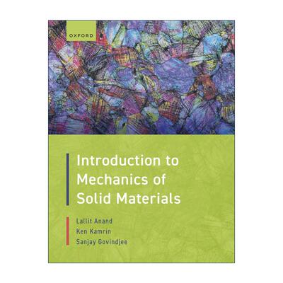 英文原版 Introduction to Mechanics of Solid Materials 固体材料力学导论 英文版 进口英语原版书籍