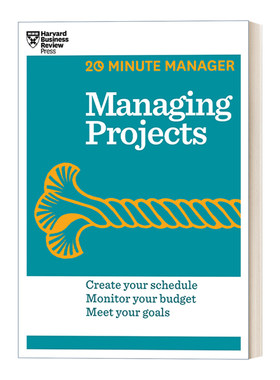 英文原版 Managing Projects HBR 20-Minute Manager Series 项目管理 哈佛商业评论二十分钟管理丛书系列 英文版 进口英语原版书