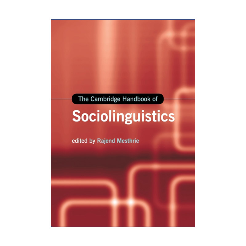 英文原版 The Cambridge Handbook of Sociolinguistics 剑桥社会语言学手册 剑桥语言与语言学手册系列 英文版 进口英语原版书籍