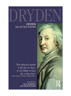 Dryden:Selected Poems 德莱顿诗作选集