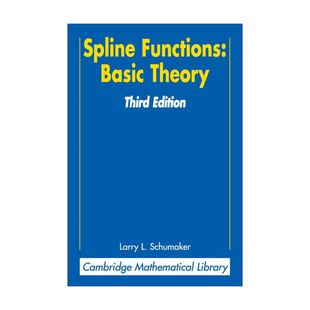 样条函数基本理论 Spline Theory Functions 剑桥数学图书馆系列 Basic