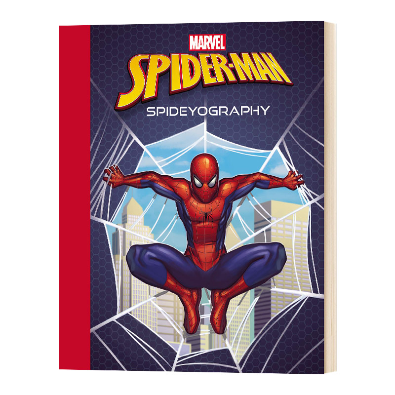 漫威蜘蛛侠图集 Marvels Spider Man Spideyography漫威蜘蛛侠超级英雄英文原版儿童读物进口英语书籍