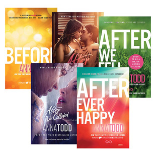 of The After Series 之后系列1-5册 邂逅+我们相撞之后+我们坠入之后+幸福之后+之前 英文原版爱情小说 进口英语书籍