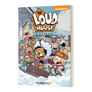 英文版 书籍 Winter 冬季 特辑 喧闹一家亲 House Special 进口英语原版 英文原版 儿童全彩幽默漫画 Loud